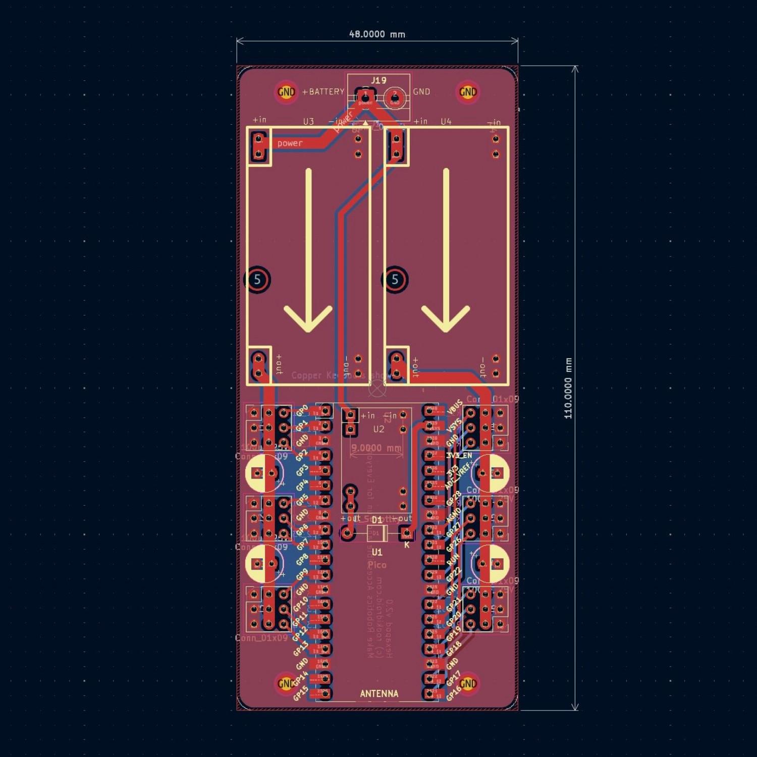 Hexapod Controller PCB Design Files - Image 2