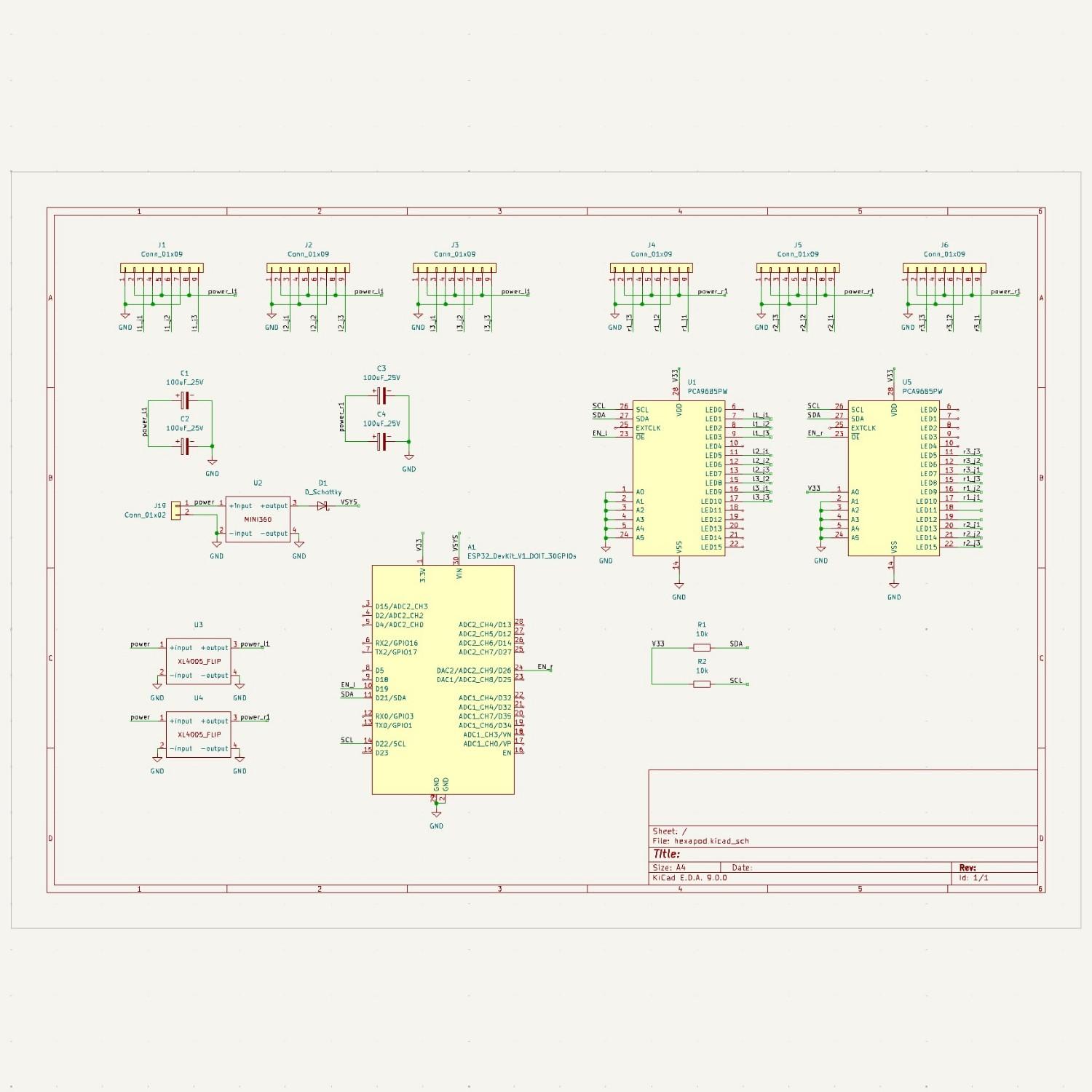 Hexapod Controller PCB Design Files - Image 5