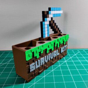 Grass Block Desk Organizer